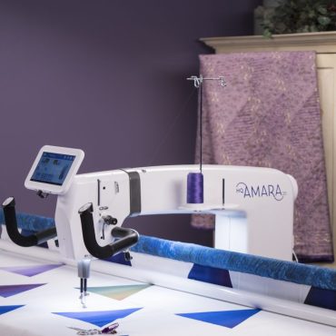 Handi Quilter Amara is perfect for beginning quilting, and for expert quilting.