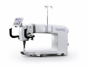 The Handi Quilter best seller, and for good reason. Amara will truly change your quilting experience. This longarm quilting machine comes with the Little Foot Frame.